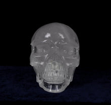 Carved Rock Crystal Skull Life-Size