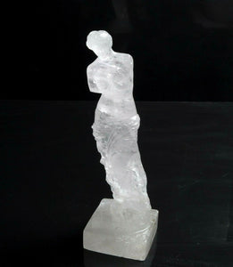 Venus de Milo Statue 8.6" Statue Sculpture Natural Rock Crystal