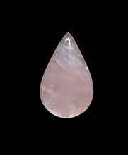 Pink Rock Crystal Chandelier Pendant Half Pear