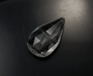Rock Crystal Chandelier Pendant Cut Pear