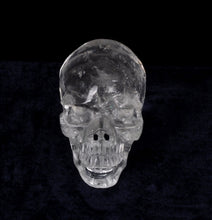 High Clarity Carved Rock Crystal Skull 5.3"
