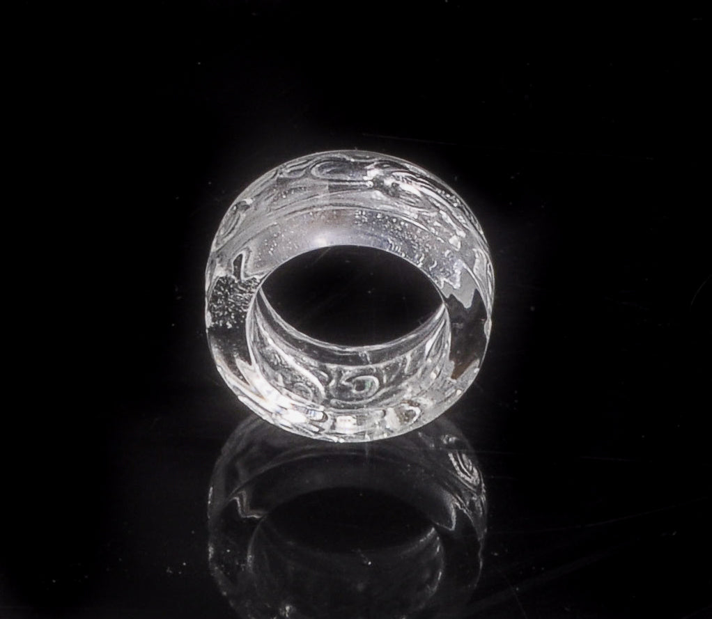 Rock Crystal Carved Ring Band – Rare Rock Crystal