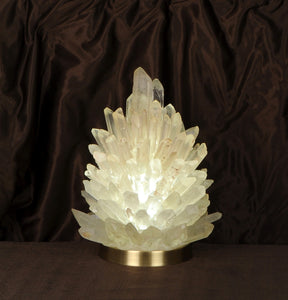 Rock Crystal Cluster Lamp Liberty