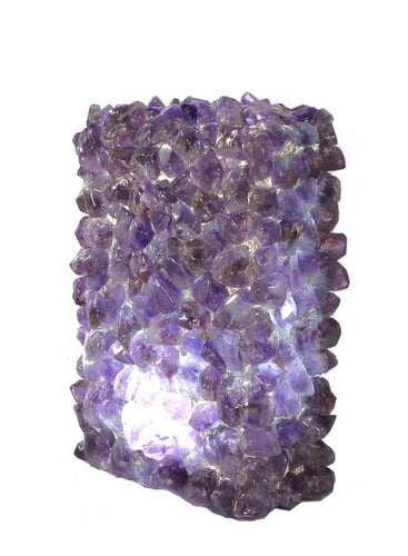 Amethyst Rock Crystal Lamp