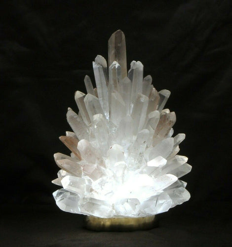 Rock Crystal Cluster Lamp Liberty 10
